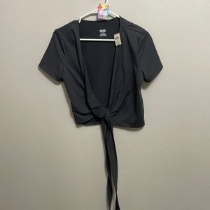 VICTORIA SECRET PINK YOGA TOP size NWT